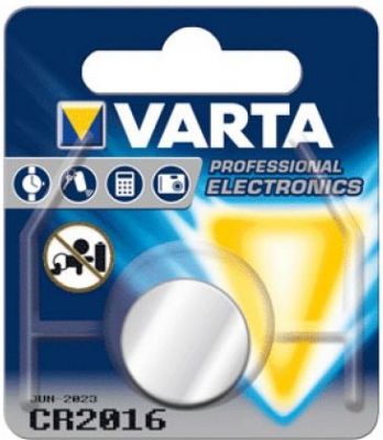 VARTA Lithium Knopfzelle 3V CR2016 CR 2016 Professional Elektronics im Blister