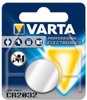 VARTA Lithium Knopfzelle 3V CR2032 CR 2032 Professional Elektronics im Blister