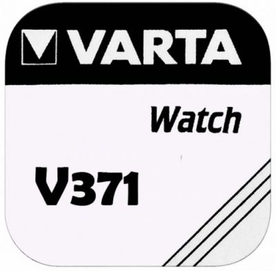 VARTA Watch Varta V371, SR69, SR920SW, AG 6, SB-AN Primär Silber