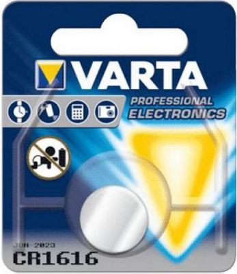 VARTA Lithium Knopfzelle 3V CR1616 CR 1616 Professional Elektr. BLISTER