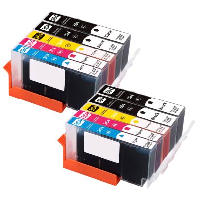 10 Tintenpatronen Druckerpatronen ersetzt Hewlett Packard (TM) 364XL - N9J73AE