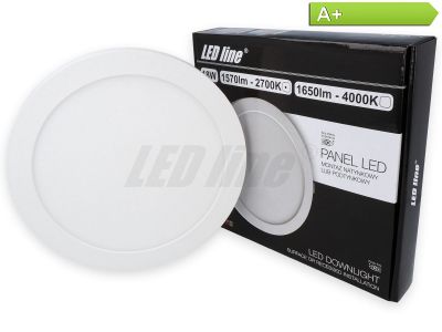 18 Watt Panel LED Line® EasyFix 1570lm 2700K warmweiß EIN.- ODER AUFBAU möglich!