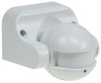 Aufputz Bewegungsmelder CBM HF 180° LED geeignet, IP44, 1-1200W, weiß